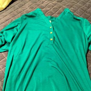 Green and gold top!!!